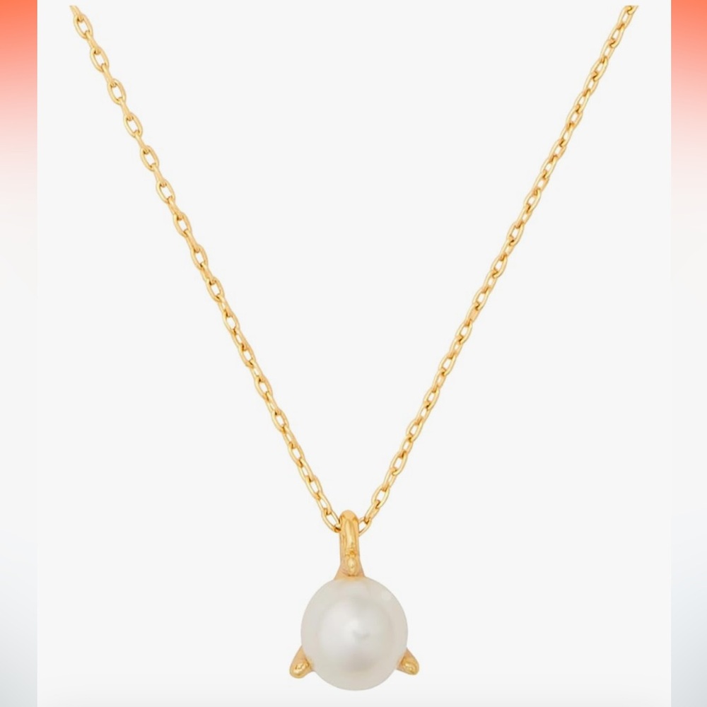 kate spade new york NEW Brilliant Statements Trio Prong Pendant Necklace